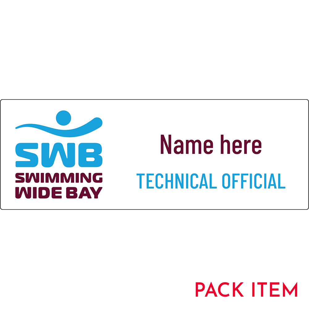SWB Magnetic Name Badge