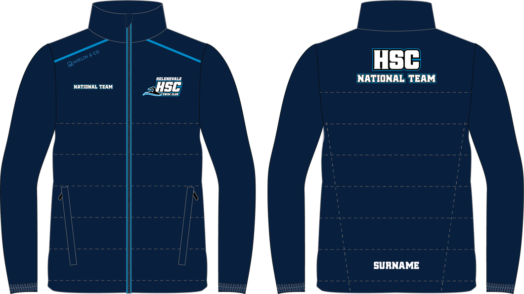 Helensvale Swim Club - National Puffer Jacket