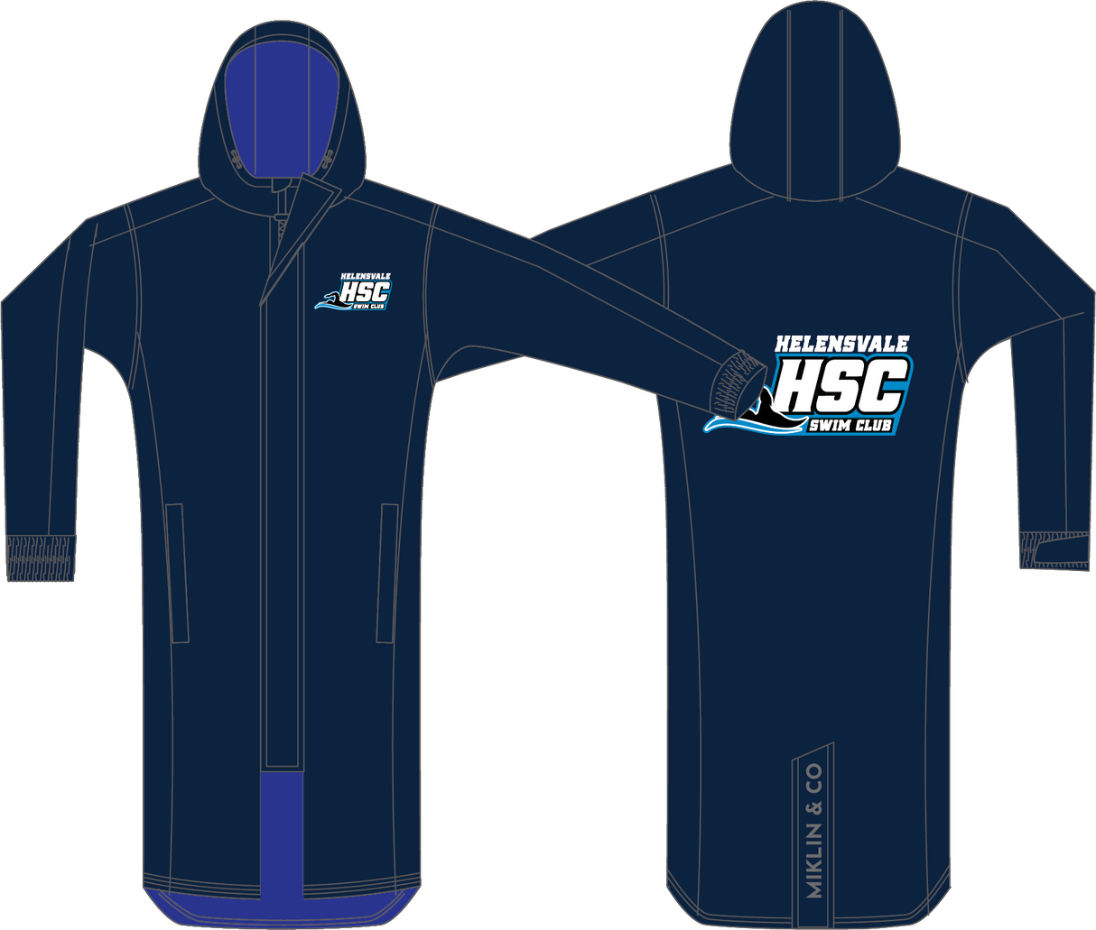 Helensvale Swim Club - Deck Jacket