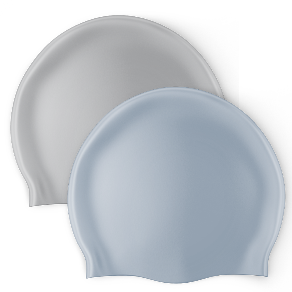 Custom Reversible Silicone Printed Swim Cap