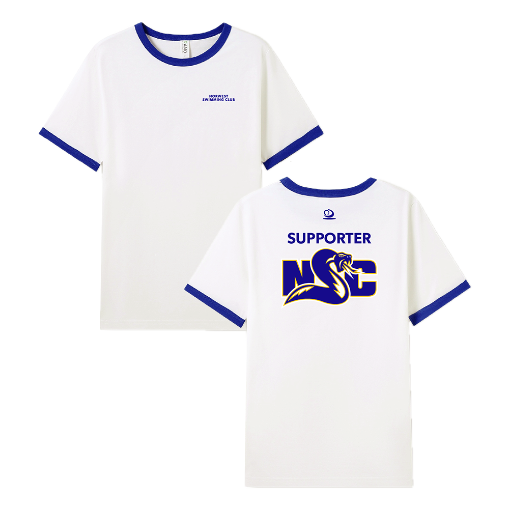 Norwest Swimming Club Supporter Ringer Tee