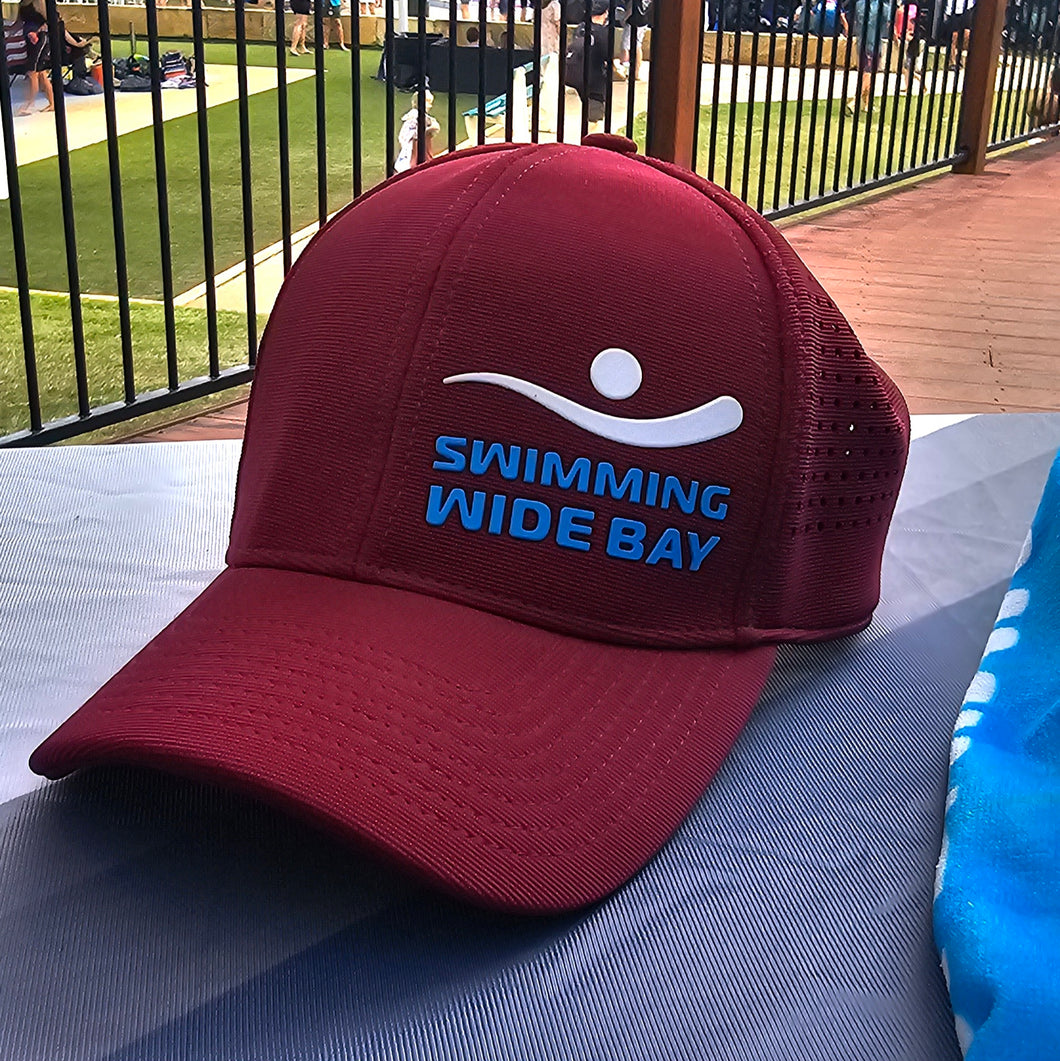 Swimming Wide Bay Baseball Cap