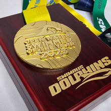 Load image into Gallery viewer, Australian Dolphins Gold Medal. Swimmer of the Year Award.
