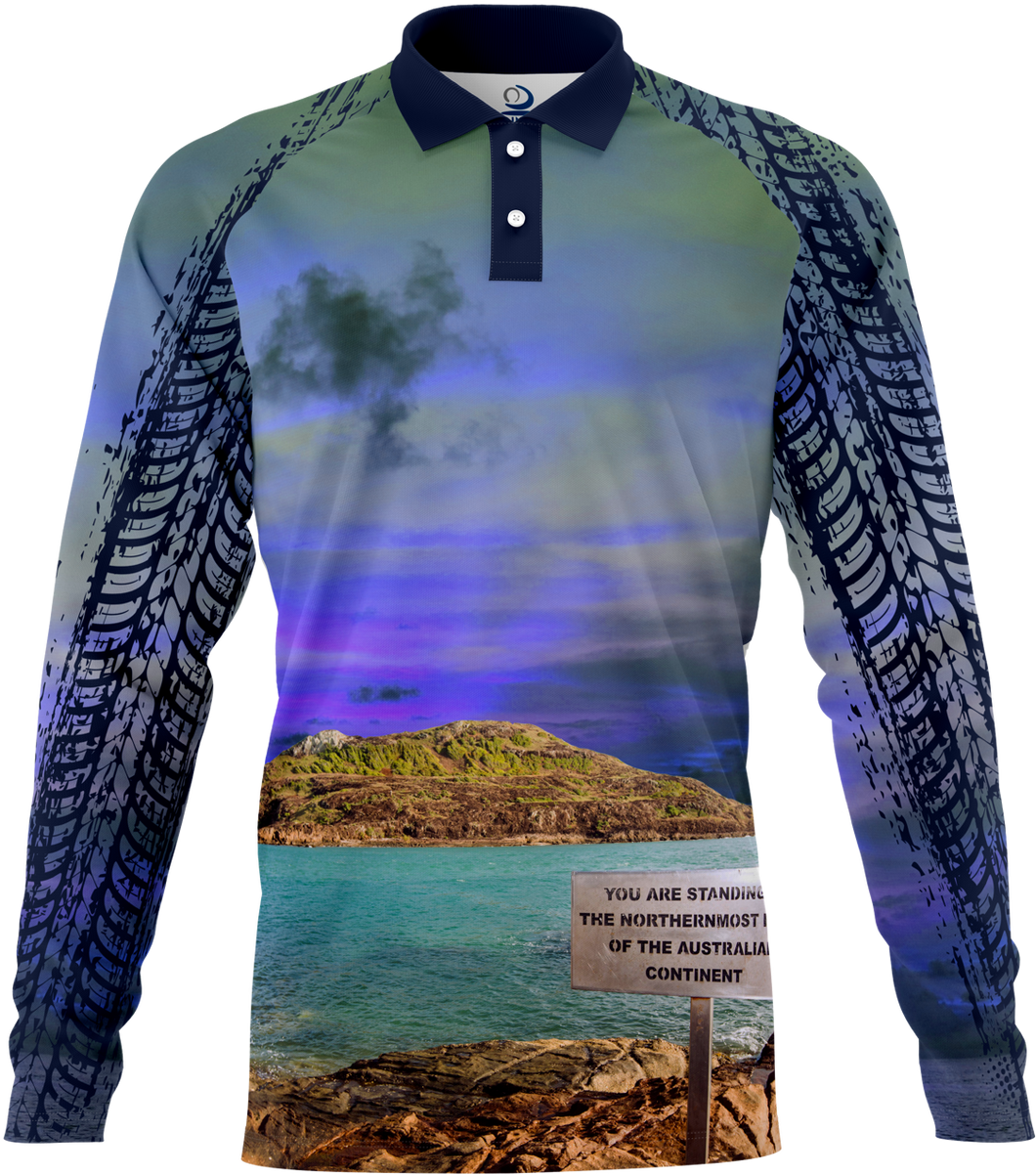 Design Your Own Fishing Shirt - Cape York Blue/Green – Miklin & Co