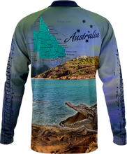 Load image into Gallery viewer, Design Your Own Fishing Shirt - Cape York Blue/Green
