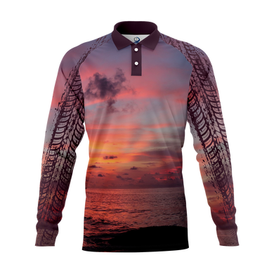 Design Your Own Fishing Shirt - Blank Pink/Purple