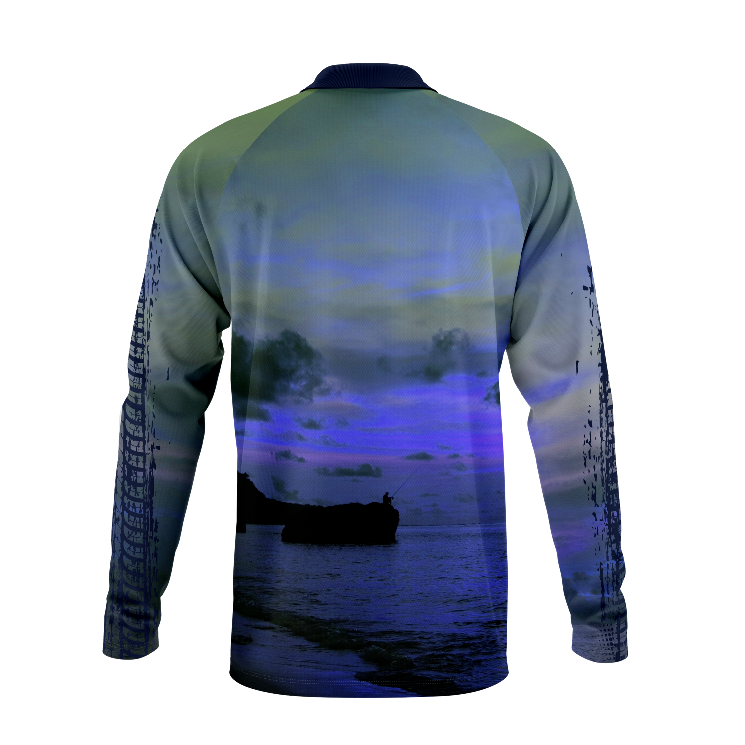 Design Your Own Fishing Shirt - Blank Blue/Green – Miklin & Co