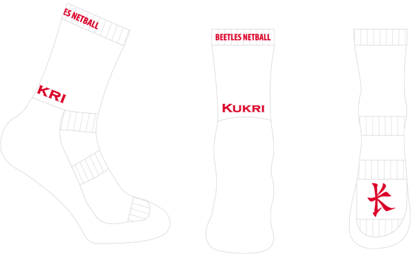 Beetles Netball Club Socks