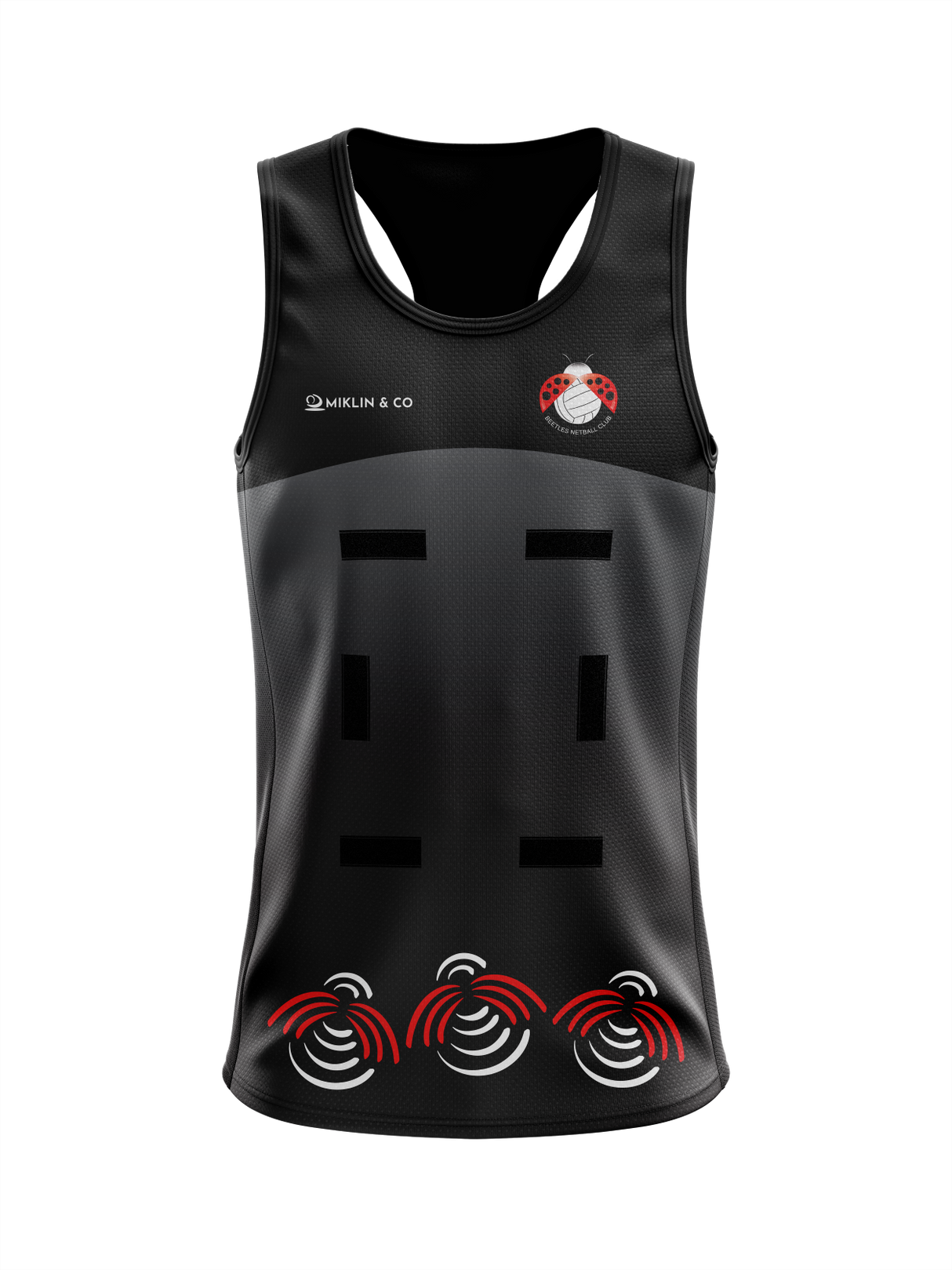 Beetles Netball Player's Singlet - UNISEX & KIDS